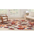 Nourison Aloha Multicolor ALH31 7’10” Round Rug