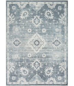 Nourison Home Astra Machine Washable ASW19 Denim 6 ft. 7 in. X 9 ft. Area Rug