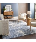 Nourison Splendid Navy Ivory SLD02 7 ft. 10 in. X 9 ft. 10 in. Rect. Rug