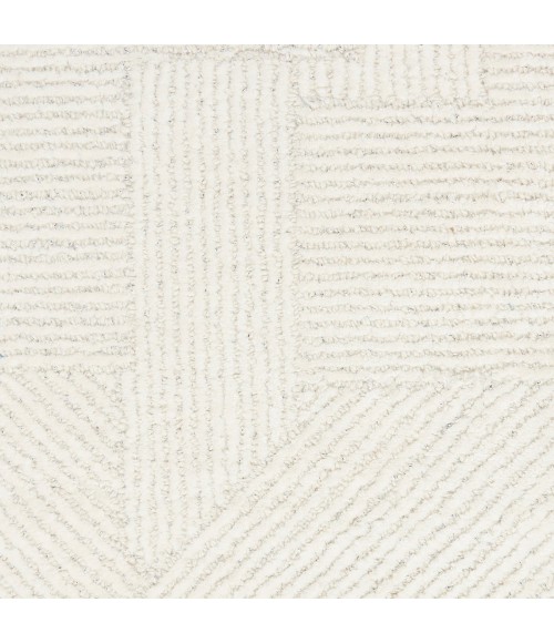 Michael Amini Ma30 Star Area Rug SMR01 Ivory 5'3" x 7'3"