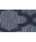 Nourison Easy Care Navy Blue NES01 2 ft. X 6 ft. Rectangle Rug