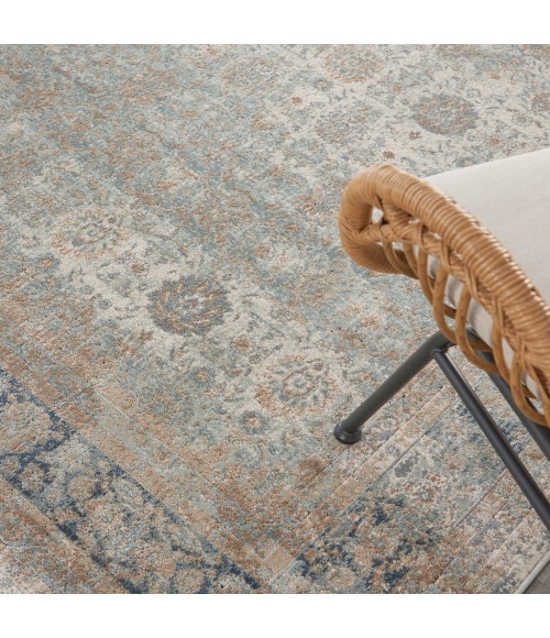 Nourison MALTA Area Rug kathy ireland Home Malta Area Rug MAI10-Cloud