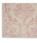 Nourison Jubilant Area Rug JUB09-Ivory/Pink