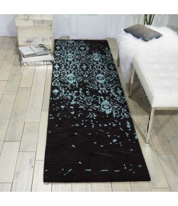 Nourison Opaline - Opa06 Midnight Blue Area Rug 2 ft. 3 X 8 ft. Rectangle