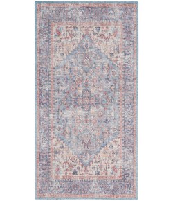 Nourison Nicolecurtis Series1 - Sr104 Blue Multicolor Area Rug 2 ft. X 3 ft. 9 in. Rectangle