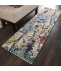 Nourison Fusion Runner Area Rug FSS10-Cream/Multicolor