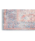 Nicole Curtis Machine Washable Series 1 Blue Multicolor SR104 3 ft. X 5 ft. Rectangle Rug