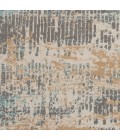Michael Amini MA90 Uptown Area Rug UPT03-Beige/Aqua