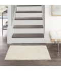 Nourison Plush Cloud Ivory PLC01 2 ft. X 3 ft. Rect. Rug