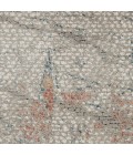Nourison Rustic Textures Area Rug RUS15 Light Grey/Rust 7'10" Round