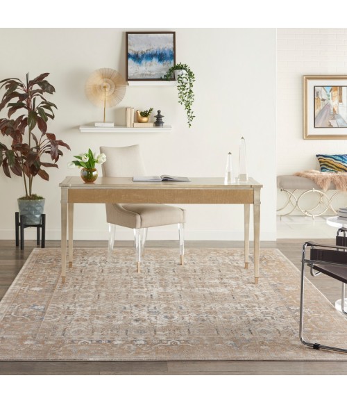 kathy ireland Home Malta Area Rug MAI04-Taupe
