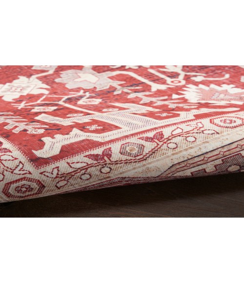 Nourison Vintage Home Red VNH02 5 ft. X 7 ft. Rectangle Rug