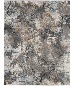 Nourison Tangra - Tnr01 Grey Multicolor Area Rug 9 ft. X 12 ft. Rectangle