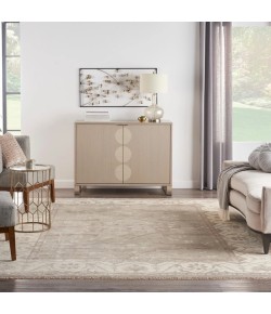 Nourison Aldora Silver ALD01 9 ft. X 12 ft. Rect. Rug