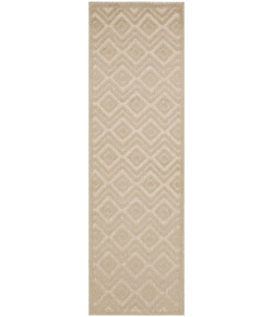 Nourison Home Versatile Cream NRV01 2 ft. 2 in. X 7 ft. 6 Rectangle Rug