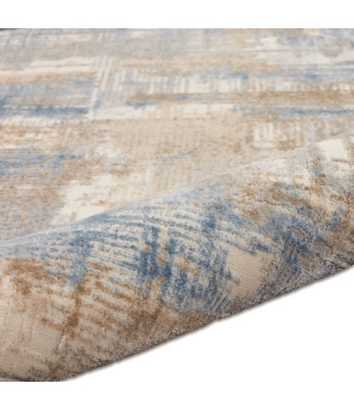 Calvin Klein Rush Area Rug CK951 Blue/Beige