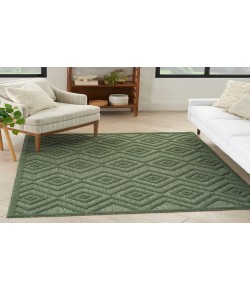 Nourison Versatile Green NRV01 5 ft. X 7 ft. Rectangle Rug