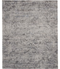 Nourison Grand Expressions - Ki53 Grey Ivory Area Rug 7 ft. 10 in. X 9 ft. 10 in. Rectangle