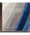 Nourison Twilight Area Rug TWI28 Ivory Grey Blue 7'9" x 9'9"