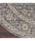 Nourison Lynx Slate Multicolor LNX03 8 ft. X Round Rug