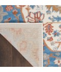 Elation Area Rug Nourison Elation Area Rug ETN09 Ivory Blue 9' x 12'