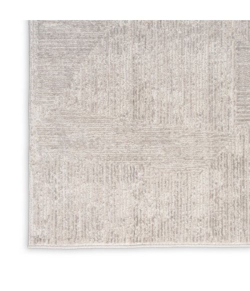 Calvin Klein Irradiant Area Rug IRR01 Silver