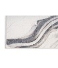 Nourison Astra Machine Washable Ivory Grey ASW15 4 ft. X 6 ft. Rectangle Rug