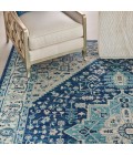 Nourison Tranquil Area Rug TRA06-Ivory/Navy