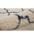 Nourison Amore Runner Area Rug AMOR2-Ivory/Blue
