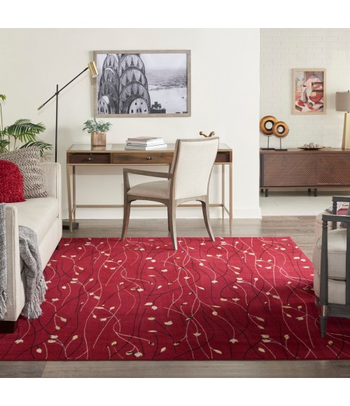 Nourison Grafix Area Rug GRF15-Red