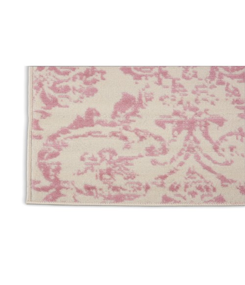 Nourison Jubilant Ivory Pink JUB09 2 ft. X 6 ft. Rectangle Rug