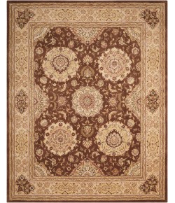 Nourison 2000 - 2229 Brown Area Rug 7 ft. 9 in. X 9 ft. 9 in. Rectangle