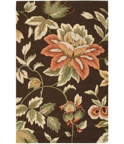 Nourison Fantasy - Fa11 Chocolate Area Rug 3 ft. 6 X 5 ft. 6 Rectangle