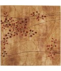 Nourison SOMERSET Area Rug Nourison Somerset Square Area Rug ST74-Latte