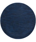 Nourison Essentials Midnight Blue Area Rug NRE01-Midnight Blue