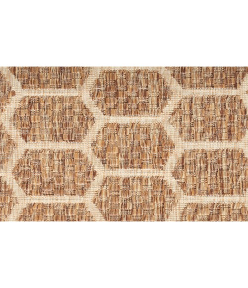 Nourison Reversible Indoor Outdoor Natural RVB01 8 ft. X 10 ft. Rectangle Rug