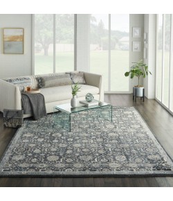 Nourison Ki38 Moroccan Celebr - Ki385 Navy Area Rug 7 ft. 10 X 10 ft. 6 Rectangle