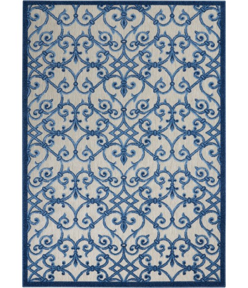 Nourison Aloha Area Rug ALH21-Grey/Blue