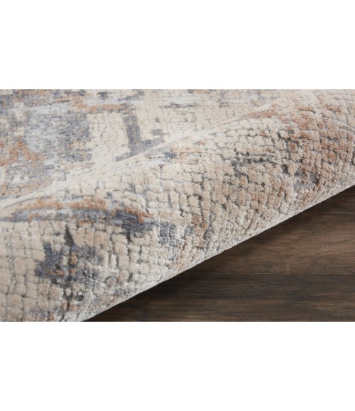 Nourison Rustic Textures Runner Area Rug RUS06-Beige/Grey