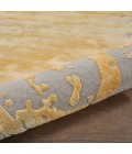 Nourison Prismatic Area Rug PRS19 Grey/Gold 3'9" x 5'9"