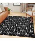 Nourison Home Nourison Essentials Black Ivory NRE04 4 ft. X 6 ft. Rectangle Rug