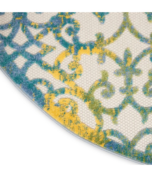 Nourison Aloha Area Rug ALH21-Ivory Blue
