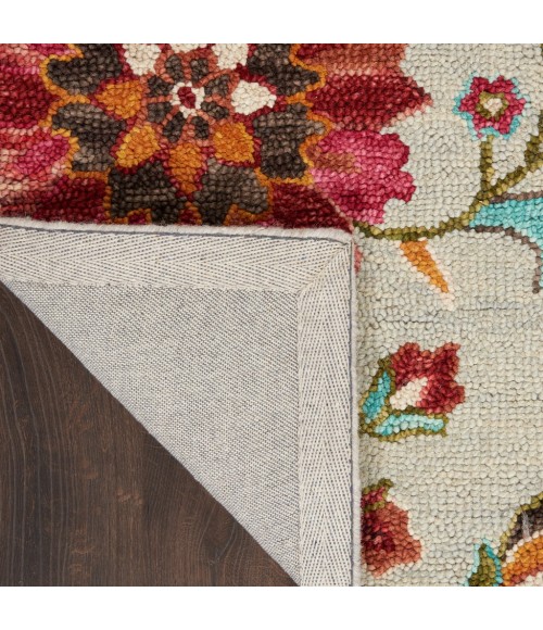 Nourison Bahari Area Rug BAH04-Grey/Multi