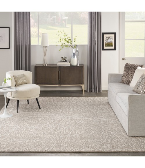 Michael Amini Ma30 Star Area Rug SMR03 Taupe
