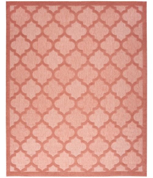 Nourison Easy Care Area Rug Nourison Easy Care Area Rug NES01 Coral/Orange