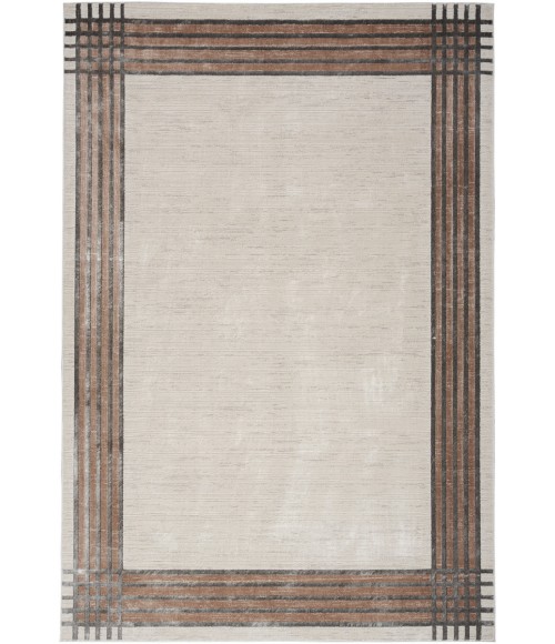 Nourison Desire Area Rug DSR01 Ivory/Silver