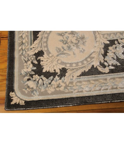 Michael Amini Platine Area Rug MA201-Charcoal