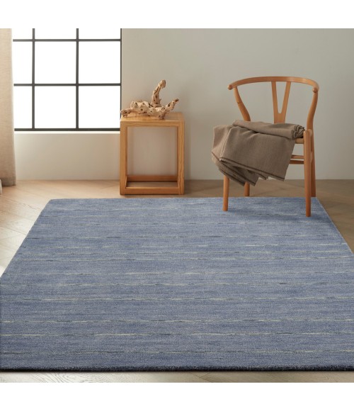 Calvin Klein Halo Area Rug HAL01 Denim