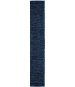 Nourison Essentials - Nre01 Midnight Blue Area Rug 2 ft. 2 in. X 18 ft. Runner