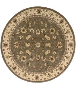 Nourison 2000 - 2003 Olive Area Rug 4 ft. X Round